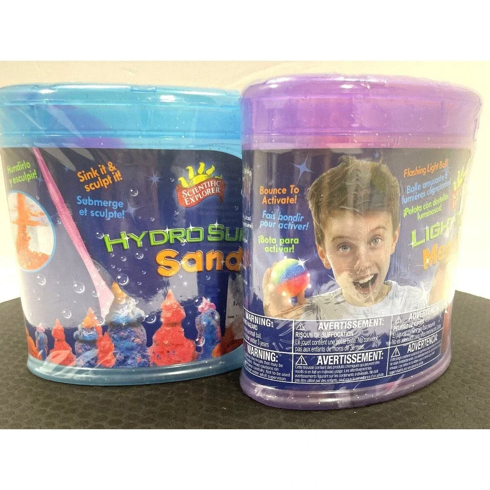 Scientific Explorer Light-Tastic Mega Ball Hydro Super Sand Set Art Crafts